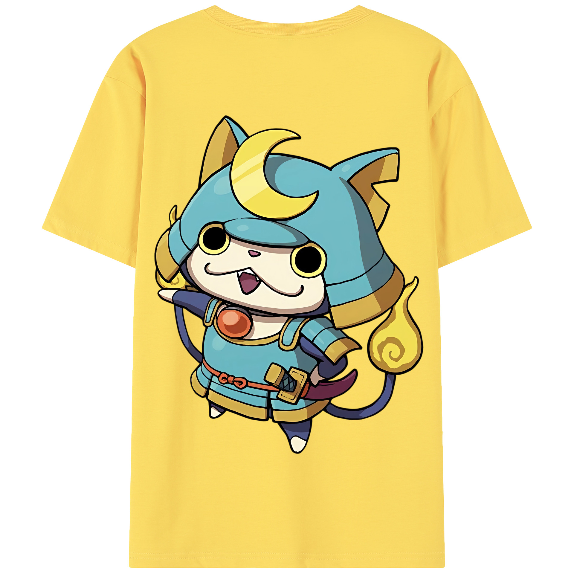 （画像用） 妖怪ウォッチ Yo-kai Watch 綿100％半袖Tシャツ（背面プリント）