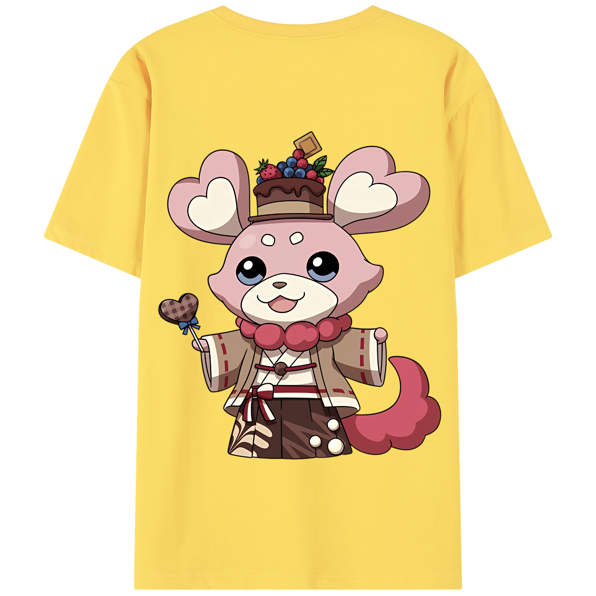 （画像用） 妖怪ウォッチ Yo-kai Watch 綿100％半袖Tシャツ（背面プリント）