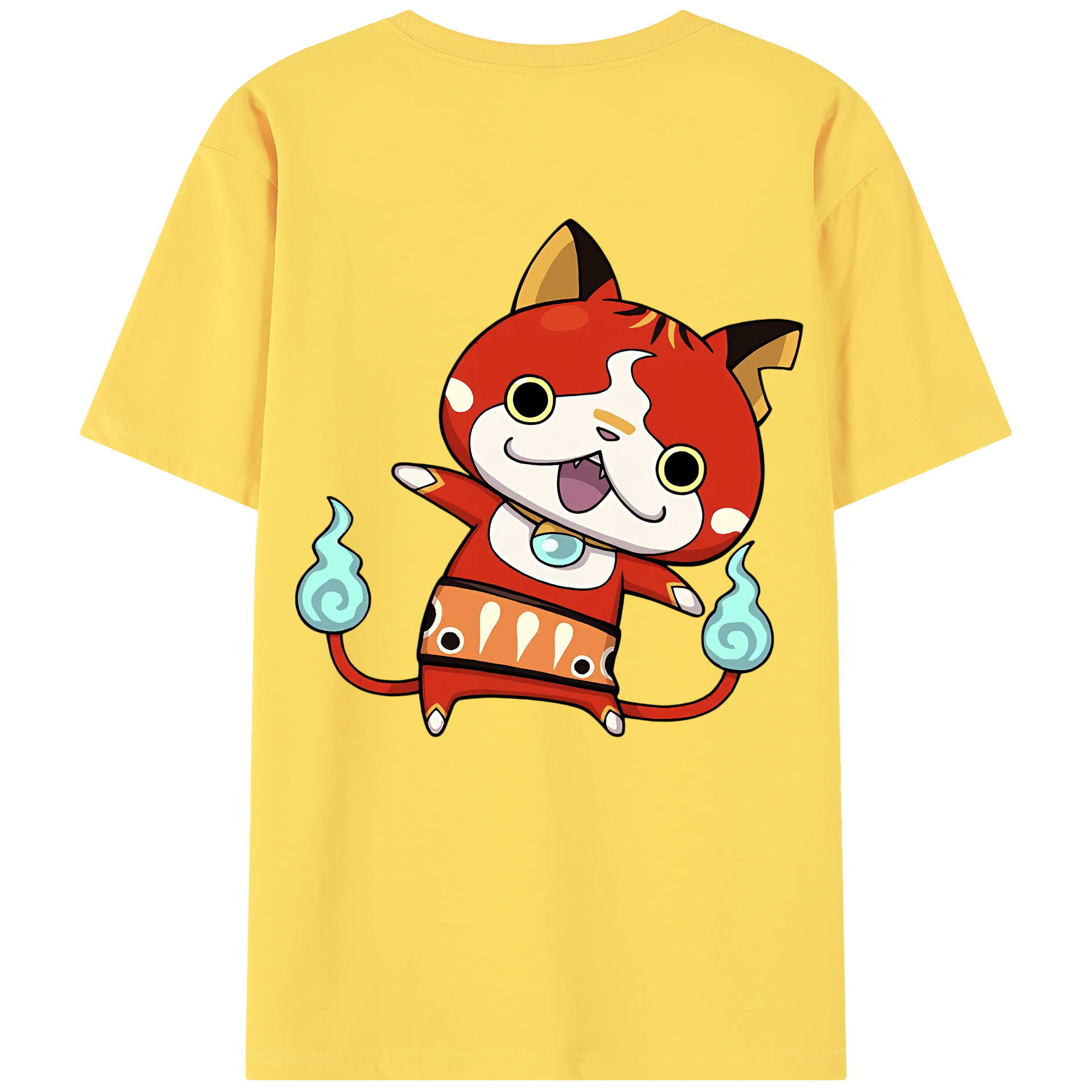 （画像用） 妖怪ウォッチ Yo-kai Watch 綿100％半袖Tシャツ（背面プリント）