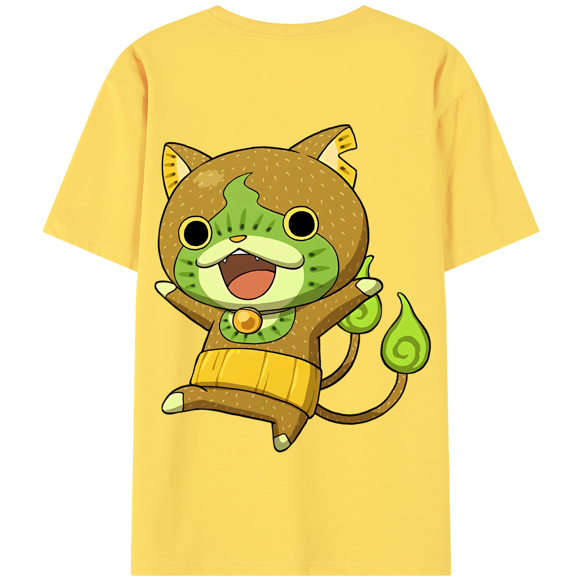 （画像用） 妖怪ウォッチ Yo-kai Watch 綿100％半袖Tシャツ（背面プリント）