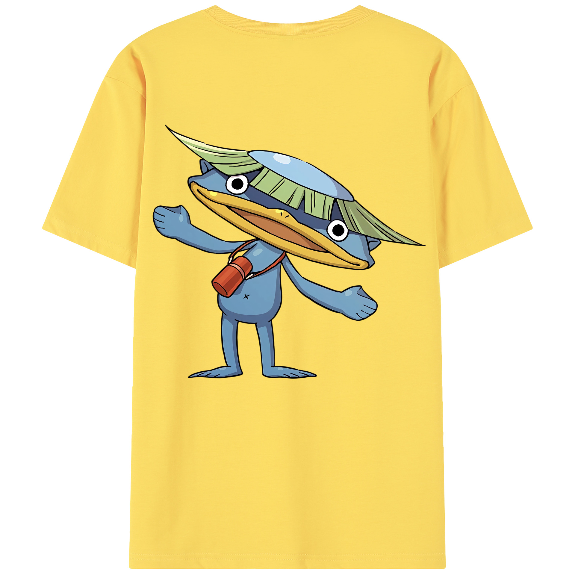（画像用） 妖怪ウォッチ Yo-kai Watch 綿100％半袖Tシャツ（背面プリント）