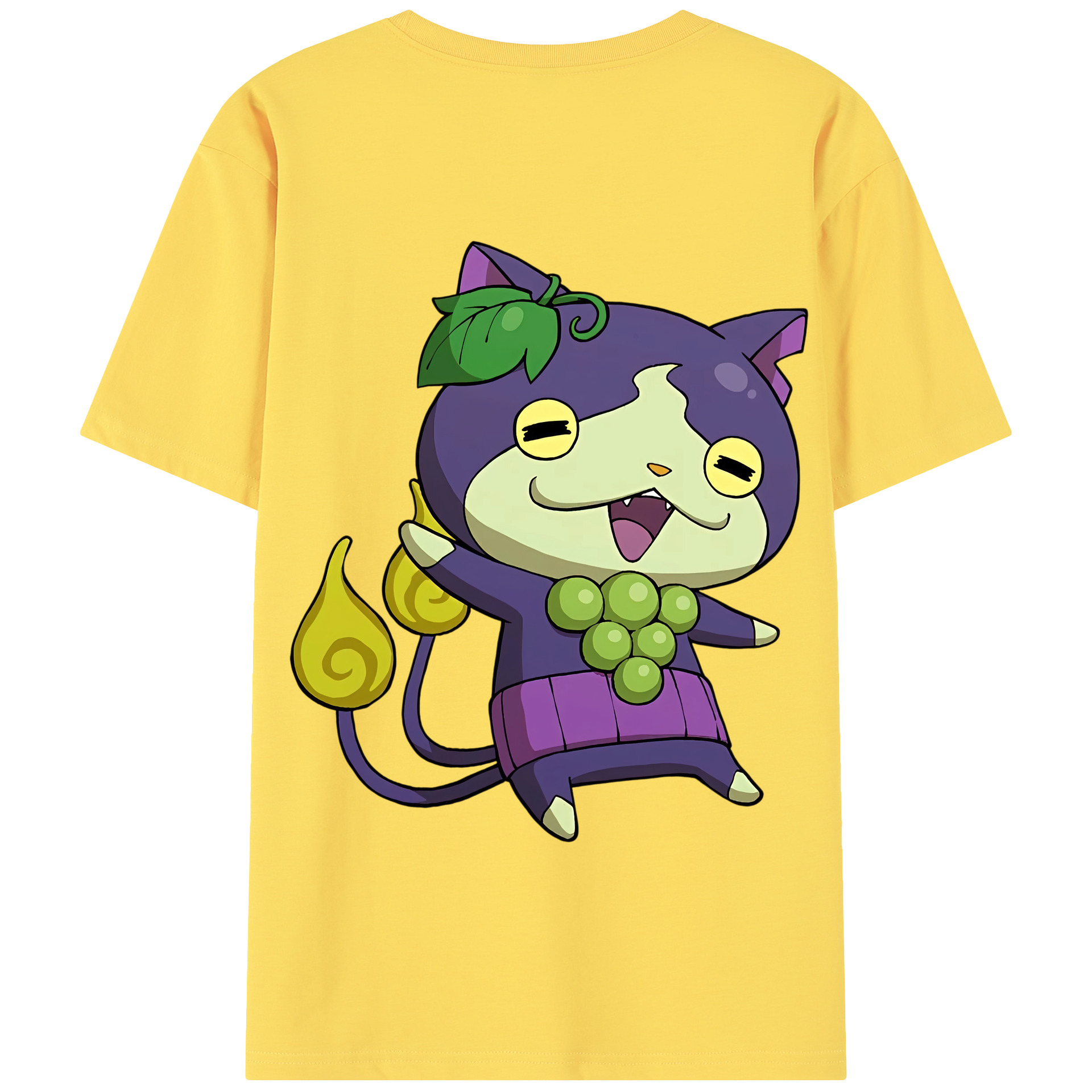 （画像用） 妖怪ウォッチ Yo-kai Watch 綿100％半袖Tシャツ（背面プリント）