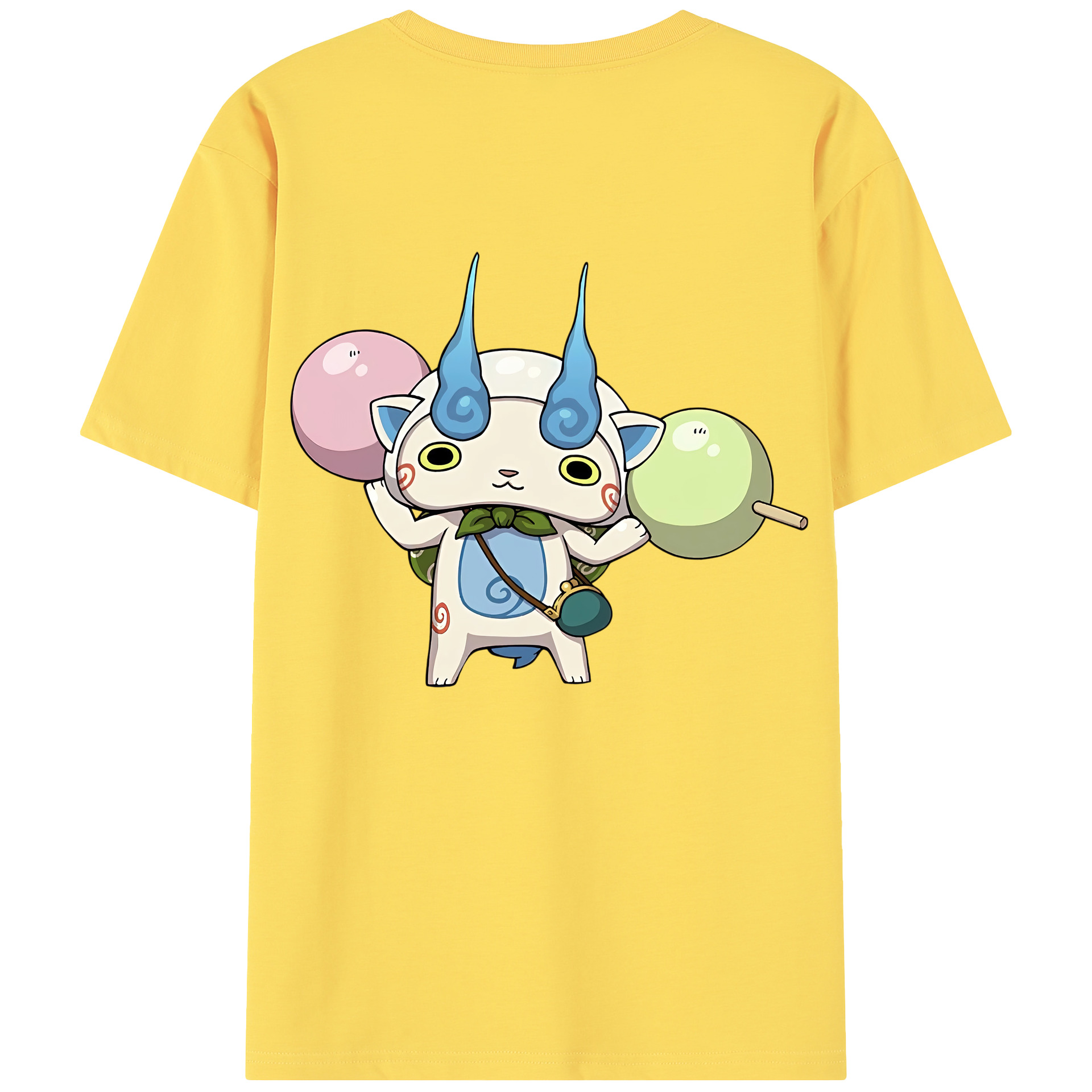 （画像用） 妖怪ウォッチ Yo-kai Watch 綿100％半袖Tシャツ（背面プリント）