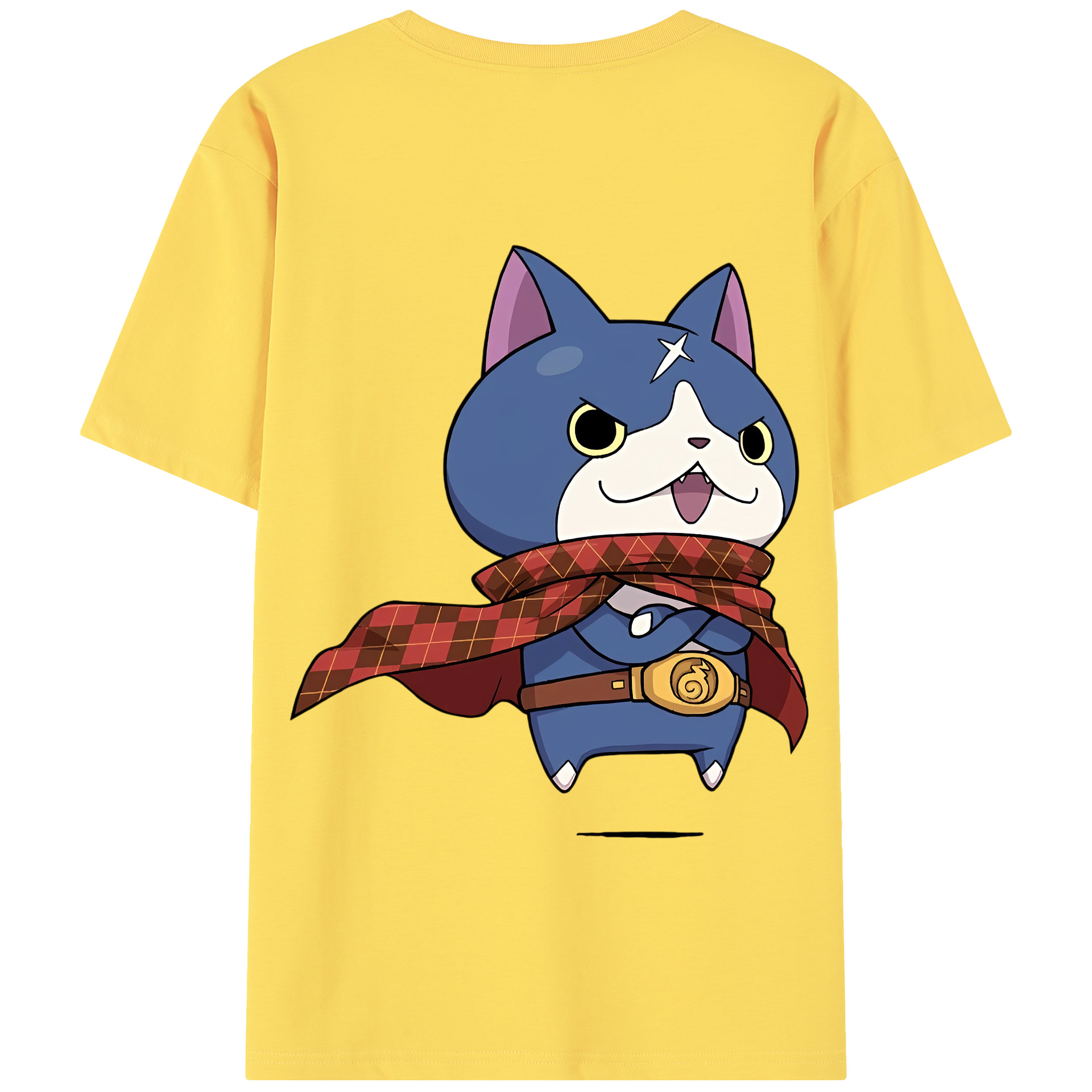 （画像用） 妖怪ウォッチ Yo-kai Watch 綿100％半袖Tシャツ（背面プリント）