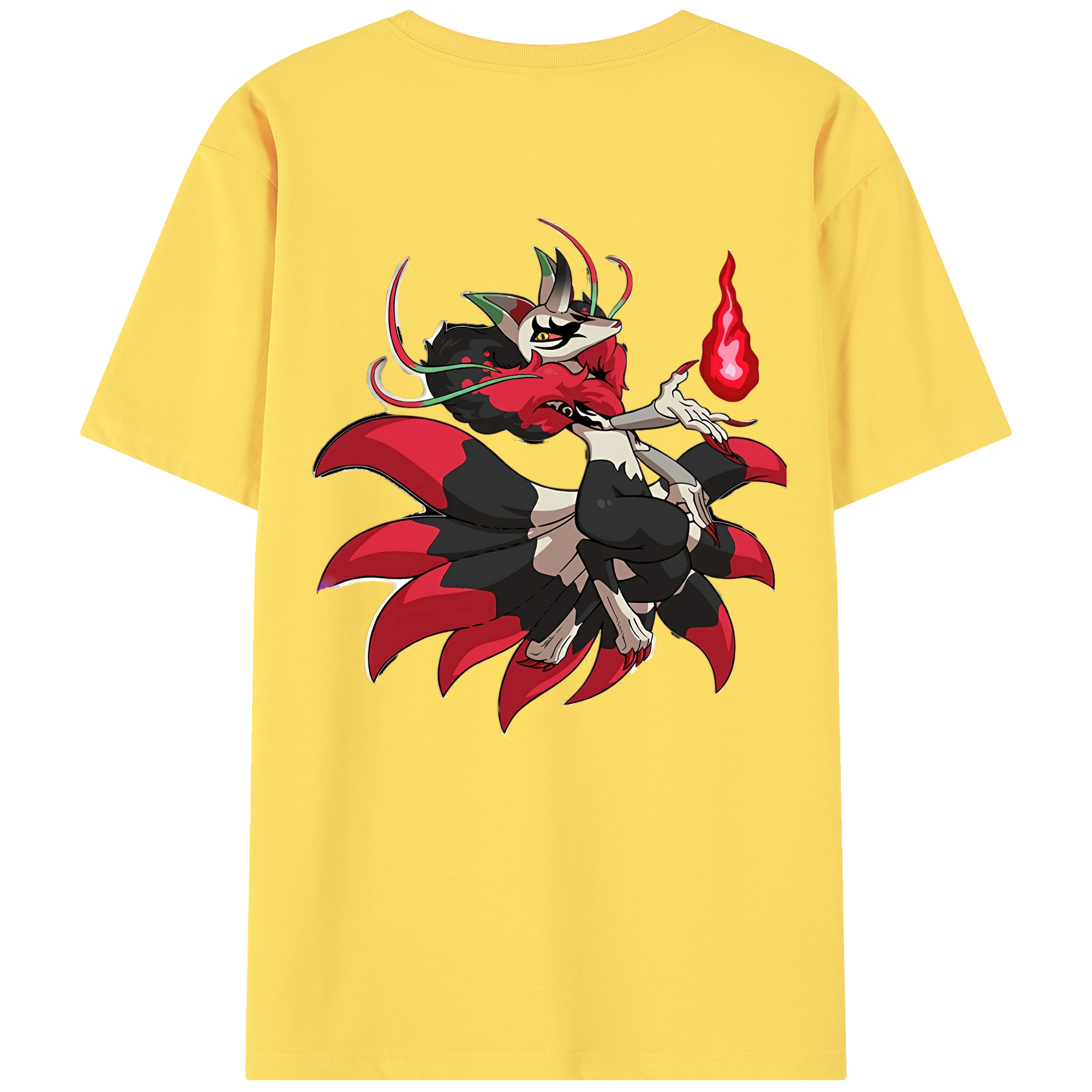 （画像用） 妖怪ウォッチ Yo-kai Watch 綿100％半袖Tシャツ（背面プリント）