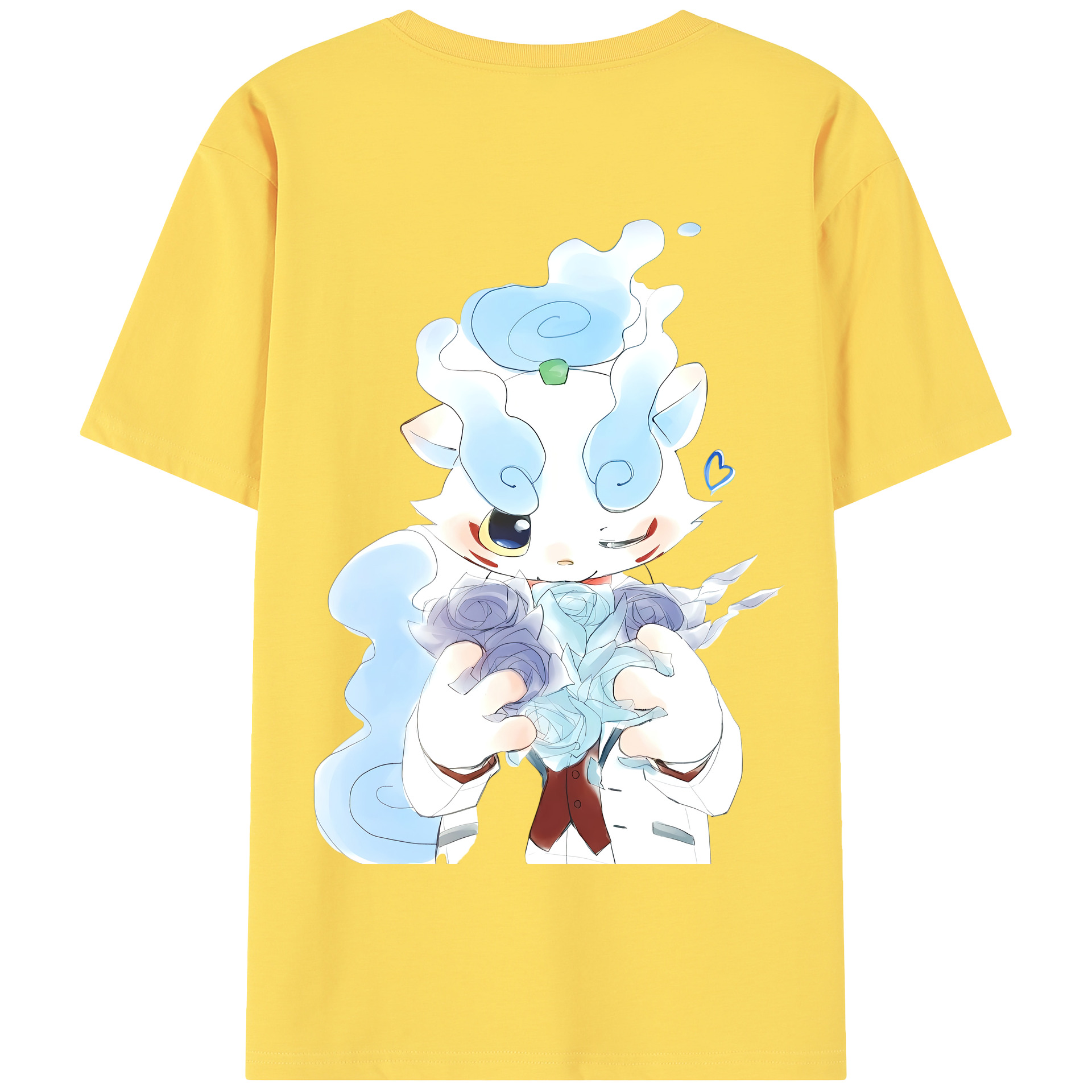 （画像用） 妖怪ウォッチ Yo-kai Watch 綿100％半袖Tシャツ（背面プリント）