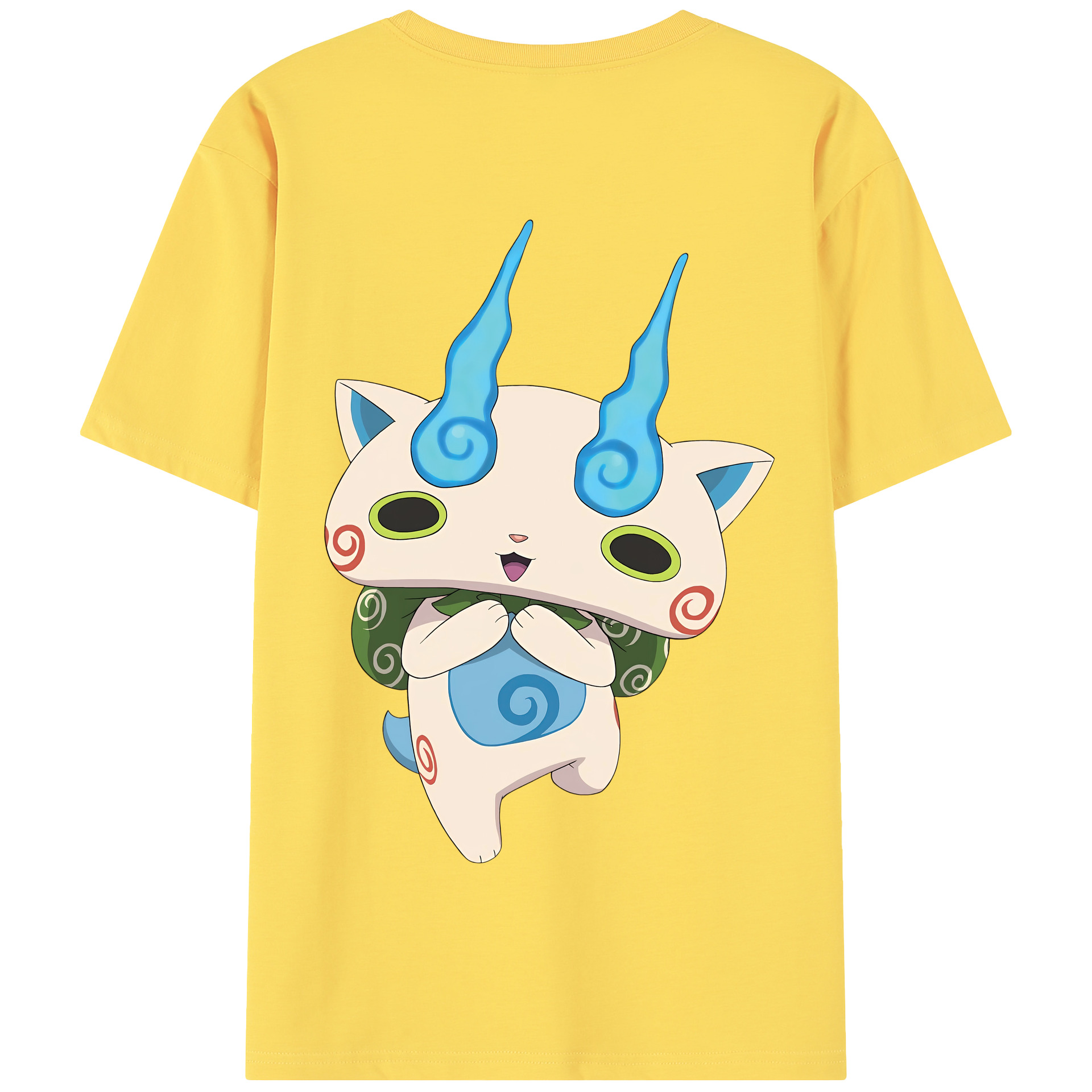 （画像用） 妖怪ウォッチ Yo-kai Watch 綿100％半袖Tシャツ（背面プリント）