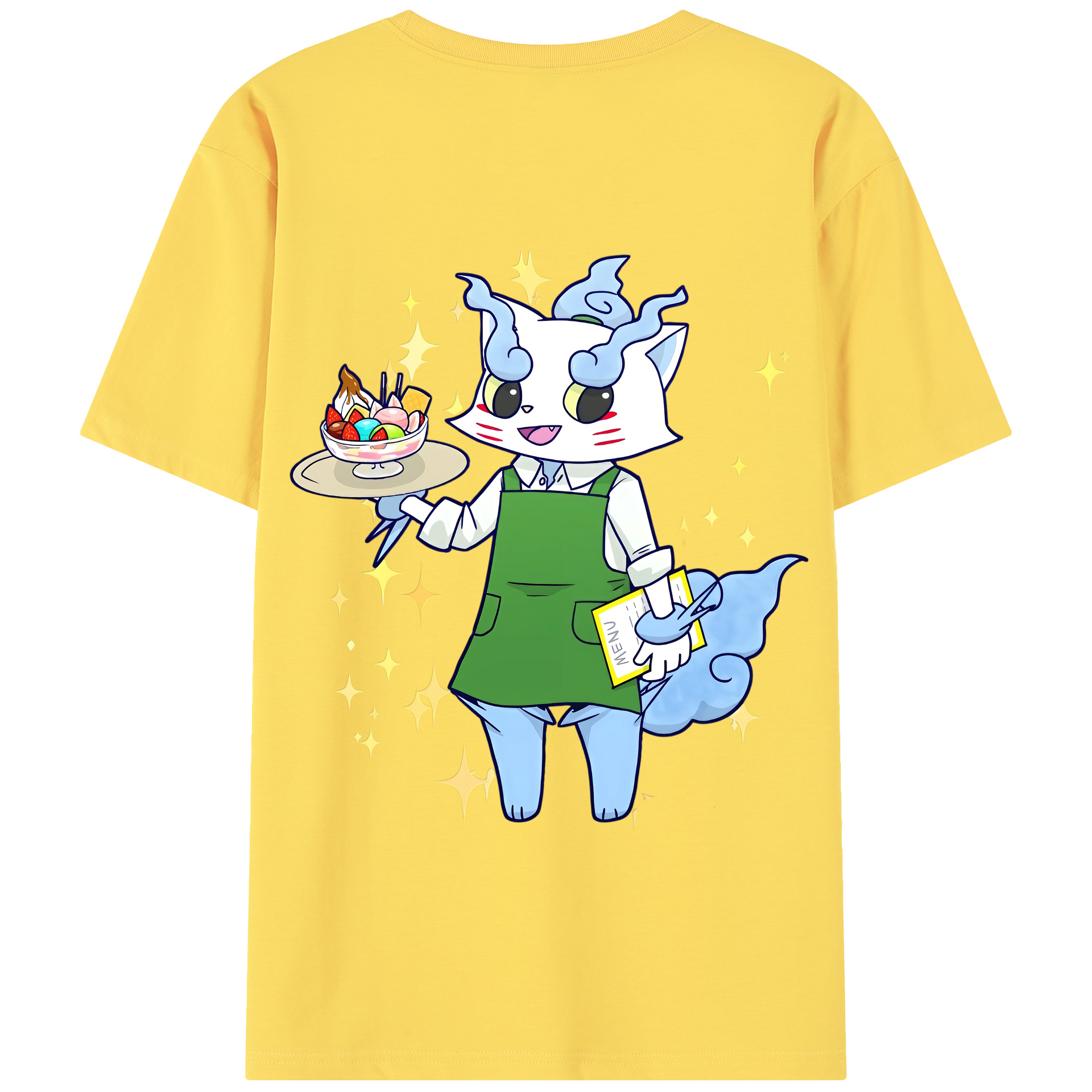 （画像用） 妖怪ウォッチ Yo-kai Watch 綿100％半袖Tシャツ（背面プリント）